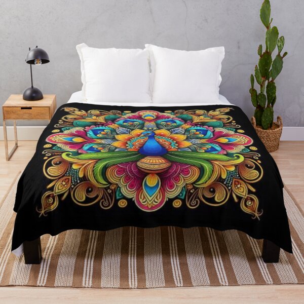 Item preview, Rangoli Peacock designed and sold by Mywaymylife.