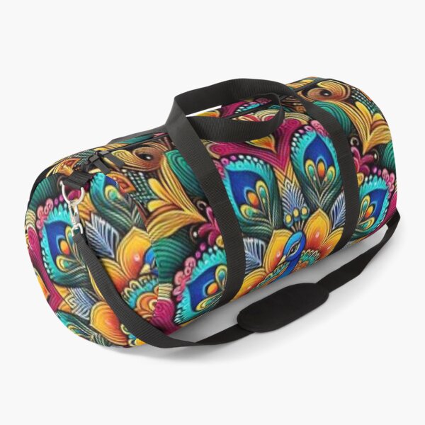 Artikelvorschau, Rangoli Pfau entworfen und verkauft von Mywaymylife.