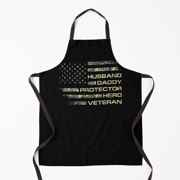 Item preview, Husband Daddy Protector Hero Veteran USA Flag Camouflage Dad designed and sold by nguyenphuongs.
