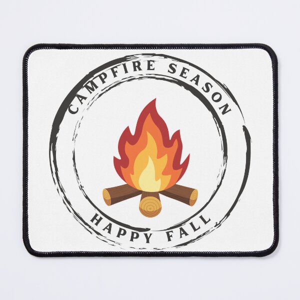 Item preview, Campfire Season Happy Fall designed and sold by Sailing Llamas.