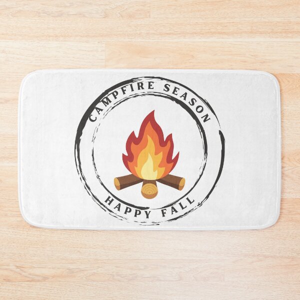 Item preview, Campfire Season Happy Fall designed and sold by Sailing Llamas.