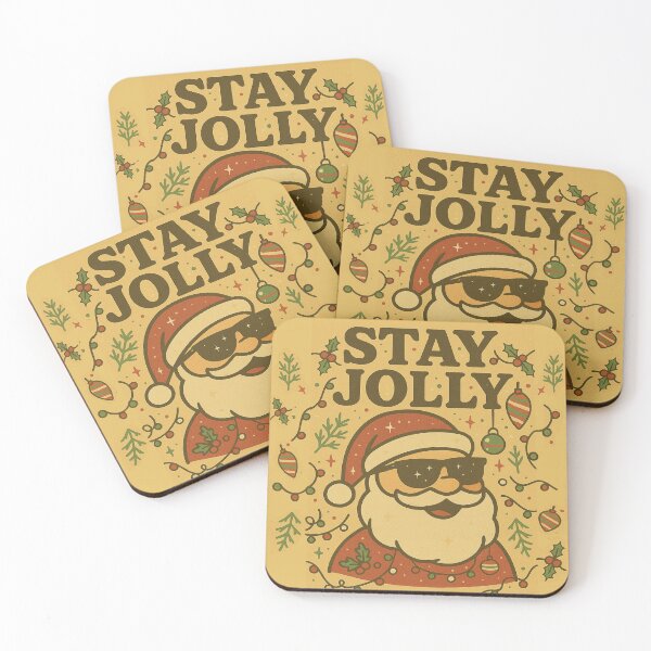 Item preview, Christmas Stay Jolly Santa designed and sold by AZTRELIS.