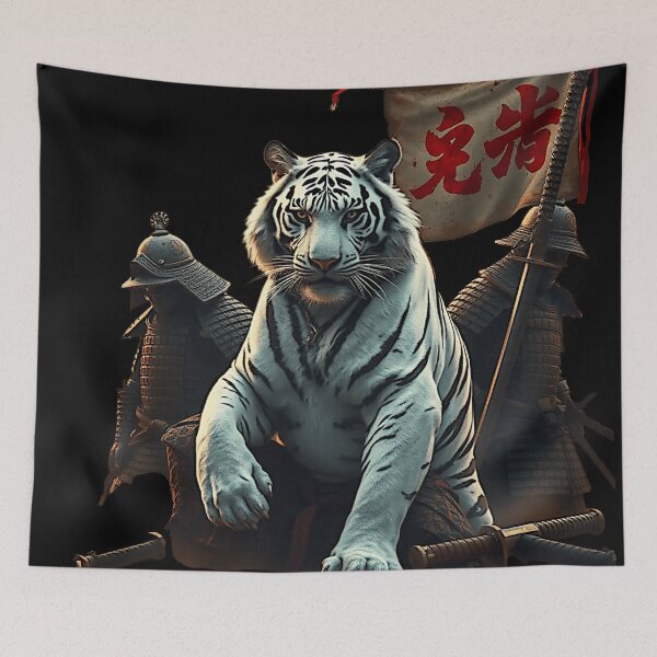Item preview, Majestic white tiger with war aura designed and sold by NobodyLG.