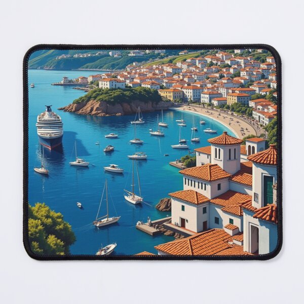 Item preview, Funchal Travel Poster, Perfect Gift for Travel Enthusiasts, Vintage Style Wall Art, Portugal art for home decor, Funchal print. Sticker designed and sold by Thegalleryshop1.