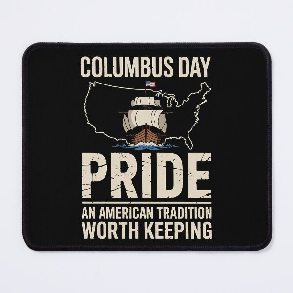 Item preview, Christopher Columbus Italian American Happy Columbus Day designed and sold by BakeryDozen.