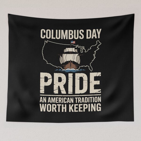 Item preview, Christopher Columbus Italian American Happy Columbus Day designed and sold by BakeryDozen.