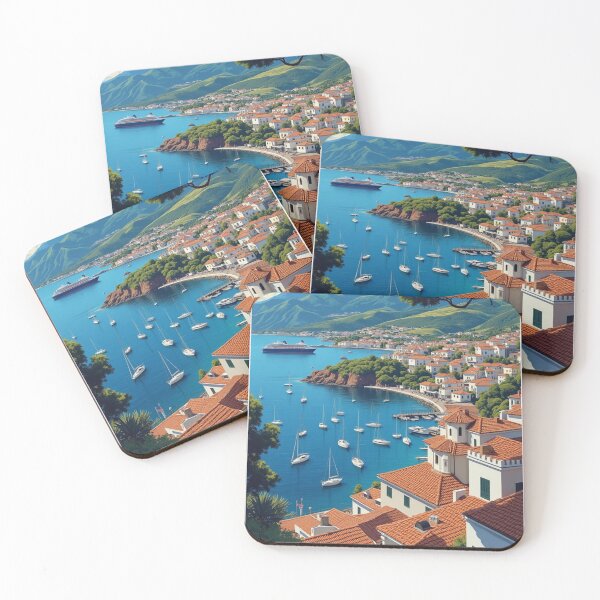Item preview, Funchal Travel Poster, Perfect Gift for Travel Enthusiasts, Vintage Style Wall Art, Portugal art for home decor, Funchal print. Sticker designed and sold by Thegalleryshop1.