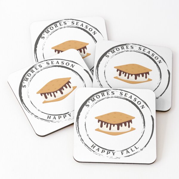 Item preview, S'MORES Season Happy Fall designed and sold by Sailing Llamas.