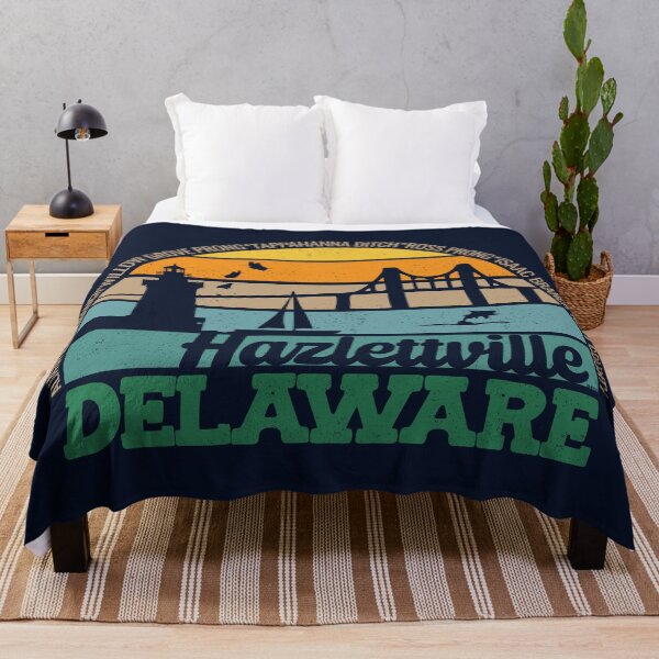 Item preview, Hazelettville Delaware Retro Sunset Local Pride Logo  designed and sold by CRHPOD20.