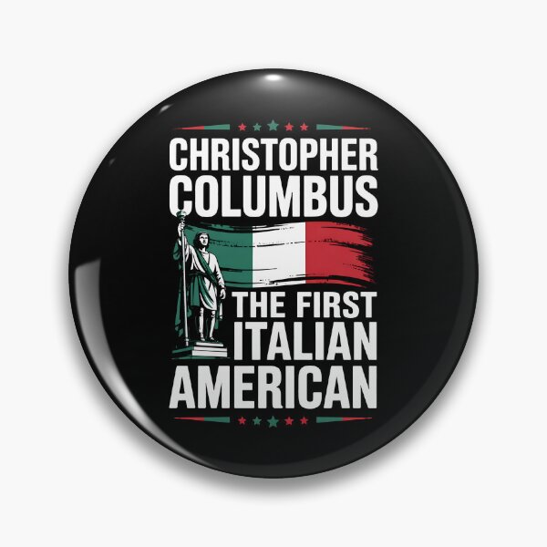 Item preview, Christopher Columbus The First Italian American designed and sold by BakeryDozen.