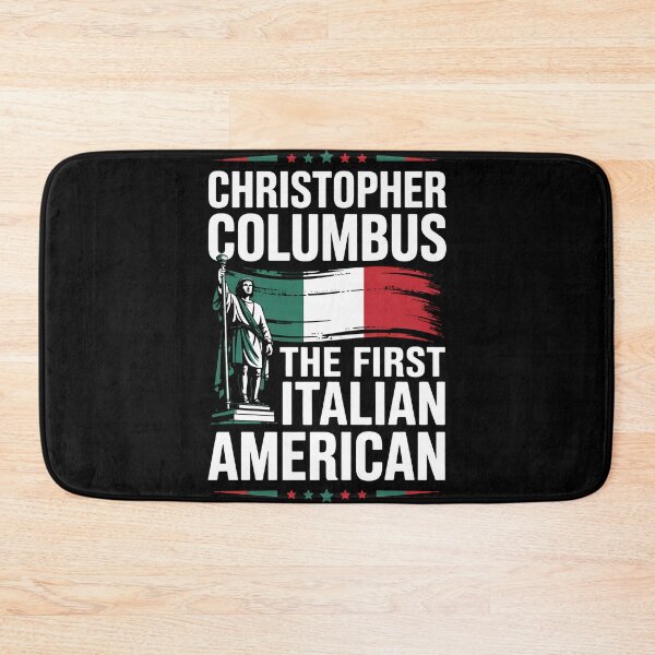 Item preview, Christopher Columbus The First Italian American designed and sold by BakeryDozen.