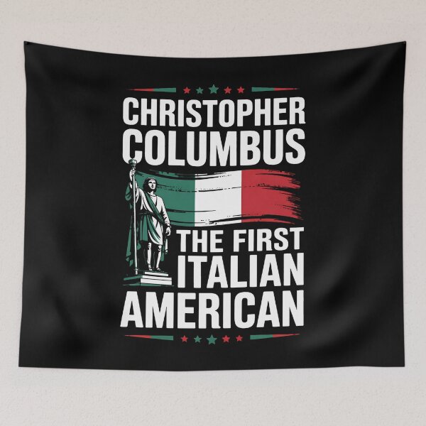 Item preview, Christopher Columbus The First Italian American designed and sold by BakeryDozen.