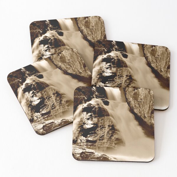 Item preview, A Cascading Waterfall in Sepia by Pamela Storch designed and sold by Pamela Storch.