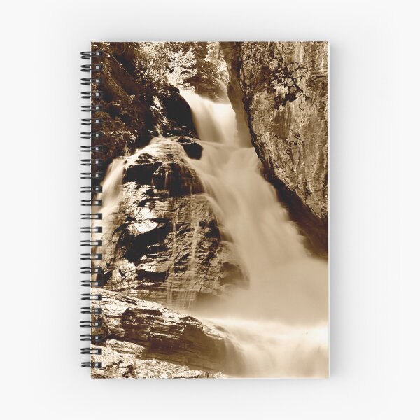 Item preview, A Cascading Waterfall in Sepia by Pamela Storch designed and sold by Pamela Storch.