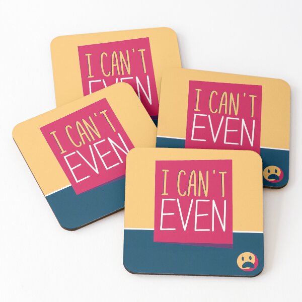 Item preview, I CANT EVEN Art Illustrations Energetic Digital Communication designed and sold by ART ATTACK ZONE.