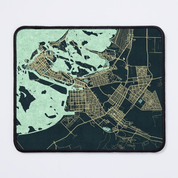 Item preview, Abu Dhabi City Map UAE - Summer designed and sold by deMAP.