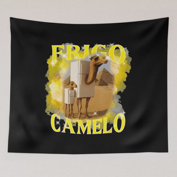 Item preview, Brainrot Frigo Camelo Surreal Camel Refrigerator Desert Meme designed and sold by jotaro210.
