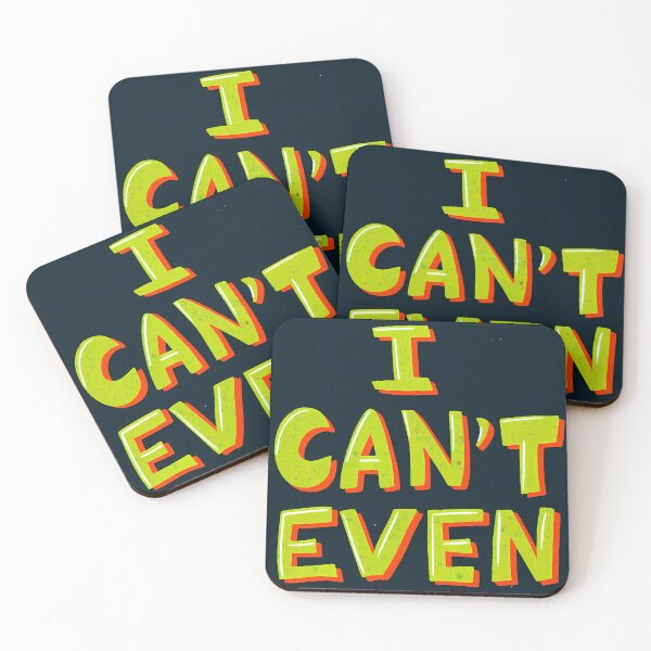 Item preview, I CANT EVEN Illustrations Energetic Digital Communication designed and sold by ART ATTACK ZONE.