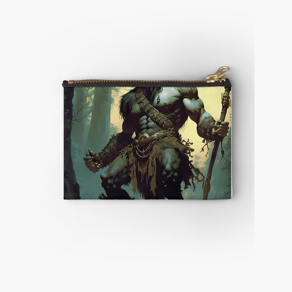 Item preview, River Troll In The Style Of  Frazetta  Vallejo designed and sold by DixieBotsford.
