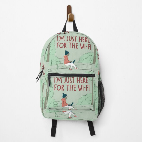 Item preview, IM JUST HERE FOR THE WI FI ART designed and sold by ART ATTACK ZONE.