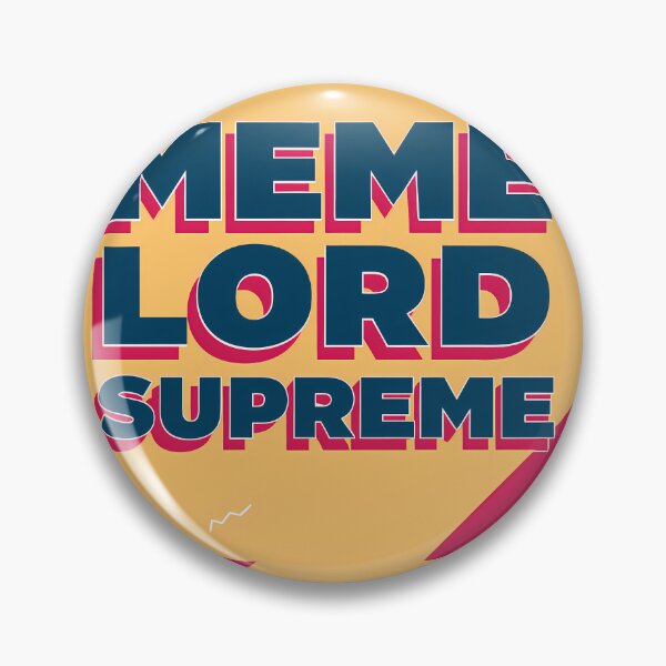Item preview, MEME LORD SUPREME Art Illustrations Energetic Digital Communication designed and sold by ART ATTACK ZONE.
