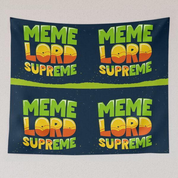 Item preview, MEME LORD SUPREME Illustrations Energetic Digital Communication designed and sold by ART ATTACK ZONE.