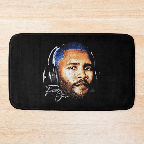 Item preview, Frank Ocean Headphones Portrait Blue Hair Aesthetic designed and sold by kingofshaman123.