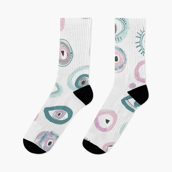 Item preview, Evil Eye Art – Modern Pastel Minimalist Home Decor Design designed and sold by pmakesArt.