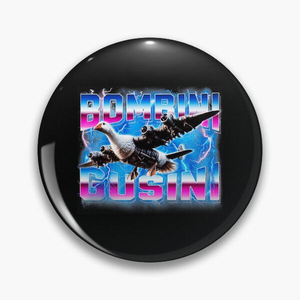 Item preview, Brainrot Bomdini Gosini Seagull Jet Wings Vaporwave Explosion designed and sold by jotaro210.