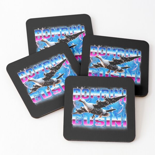 Item preview, Brainrot Bomdini Gosini Seagull Jet Wings Vaporwave Explosion designed and sold by jotaro210.