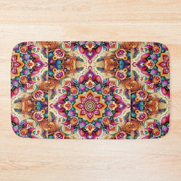 Item preview, Beautiful Bright Rangoli Mandala designed and sold by Mywaymylife.