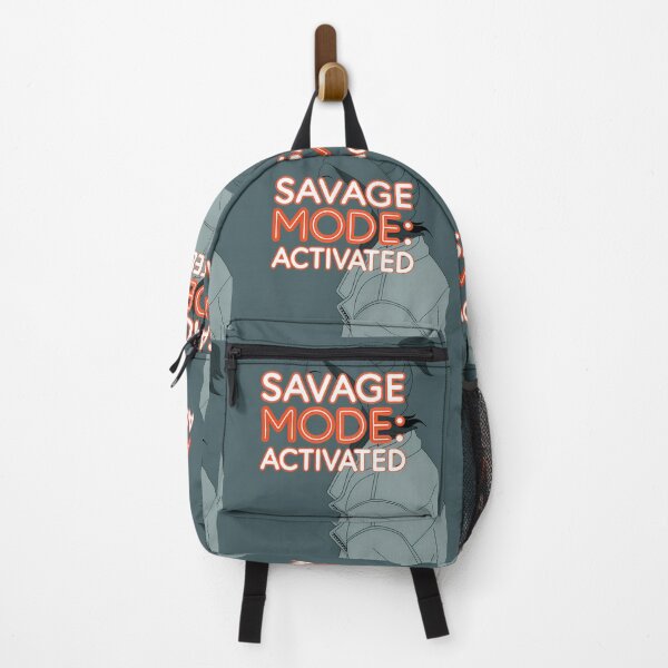 Item preview, SAVAGE MODE ACTIVATED Art Illustrations Energetic Digital Communication designed and sold by ART ATTACK ZONE.