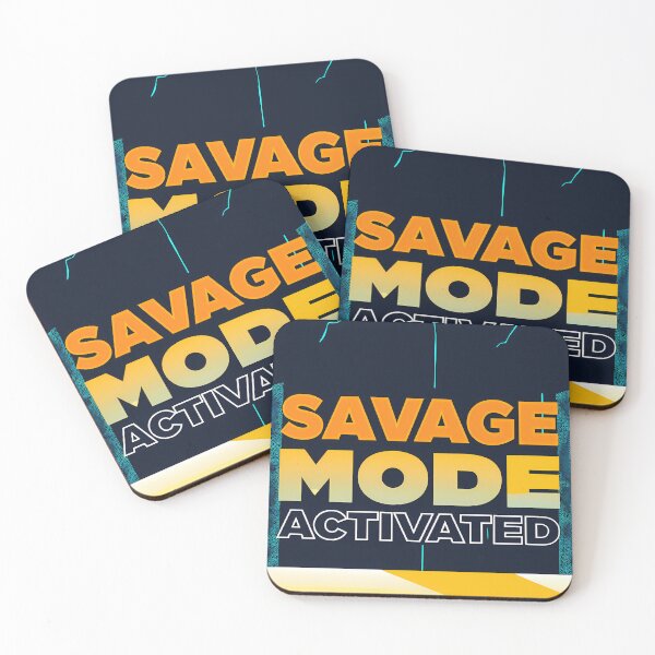 Item preview, COOL SAVAGE MODE ACTIVATED Energetic Digital Communication designed and sold by ART ATTACK ZONE.