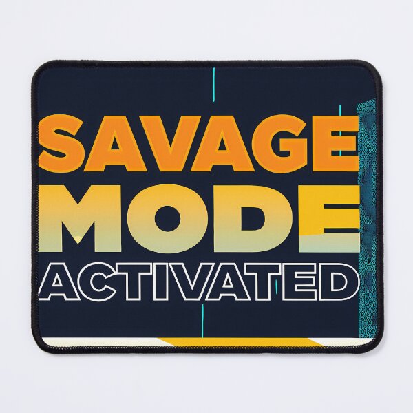 Item preview, COOL SAVAGE MODE ACTIVATED Energetic Digital Communication designed and sold by ART ATTACK ZONE.