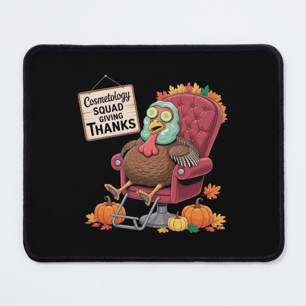 Item preview, Thanksgiving Cosmetology Squad Funny Fall Hairstylist Salon Team designed and sold by Nzgiftsandmore.