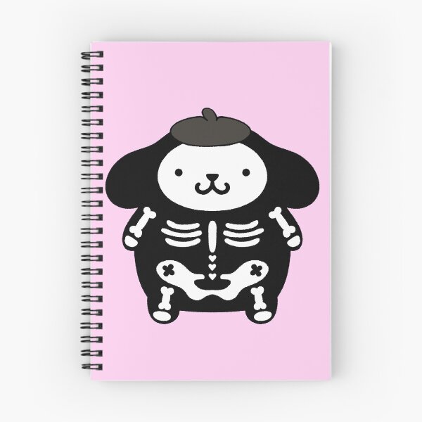 Item preview, Pompompurin Skeleton Handdrawn designed and sold by cemetery girl.