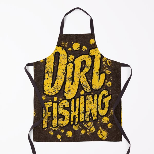 Item preview, Dirt fishing text in a retro hobby style. designed and sold by Piotrek0001.