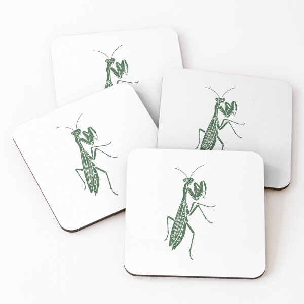Item preview, Praying Mantis Minimalist Design designed and sold by JollyCritters.