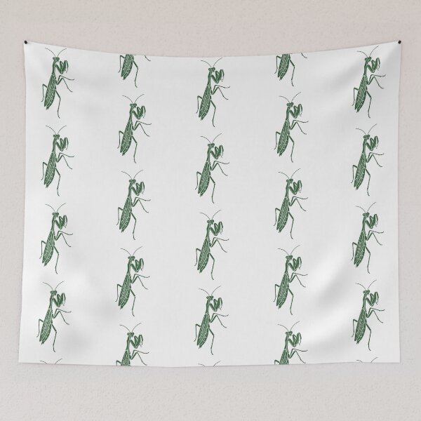 Item preview, Praying Mantis Minimalist Design designed and sold by JollyCritters.