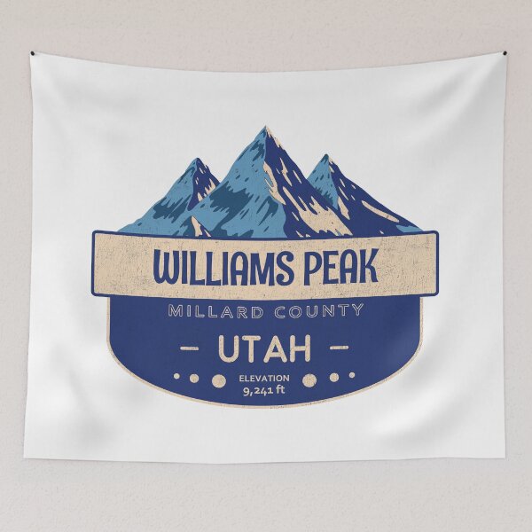 Item preview, Williams Peak, Millard County, Utah, Mountain Design designed and sold by Wanderful-roads.