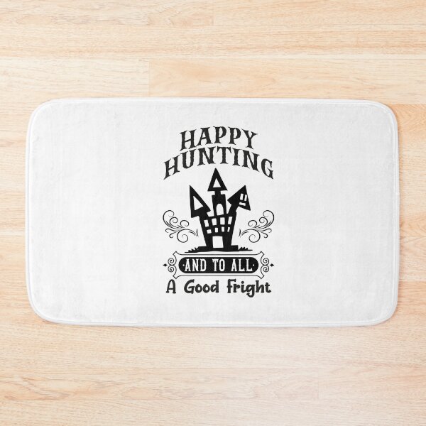 Item preview, Happy Hunting Good Fright Halloween Quote designed and sold by CleanDecor.