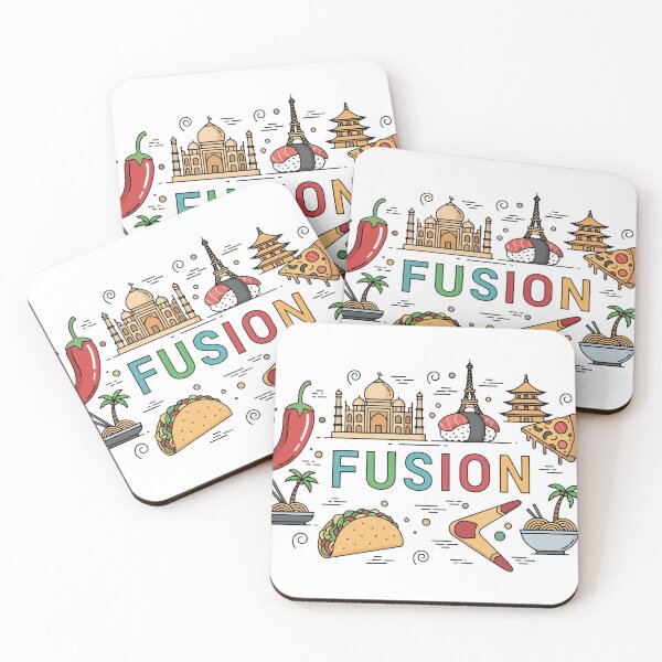 Item preview, World Fusion Food Art designed and sold by banglalook.
