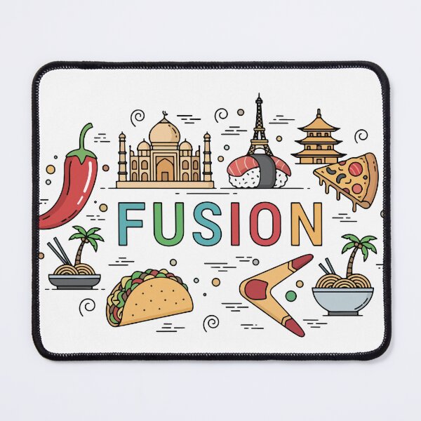Item preview, World Fusion Food Art designed and sold by banglalook.