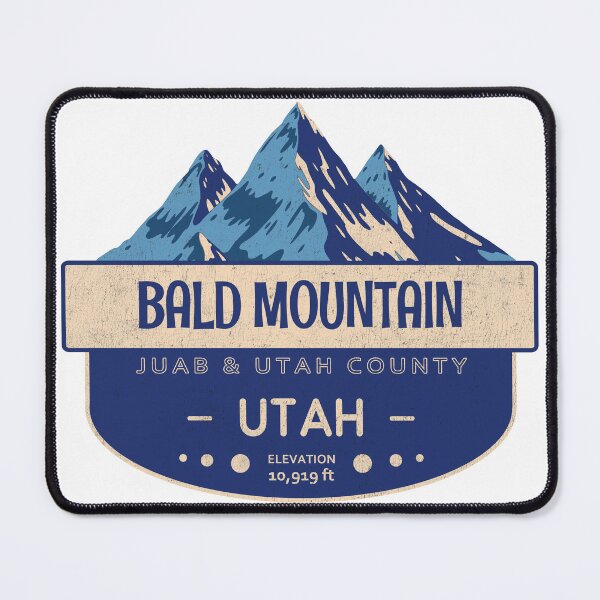 Item preview, Bald Mountain, Juab & Utah County, Utah, Mountain Design designed and sold by Wanderful-roads.