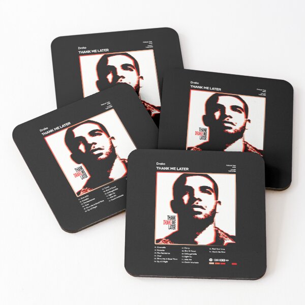 Item preview, Drake Thank Me Later Album Cover Tracklist Retro Vibe designed and sold by jotaro201.