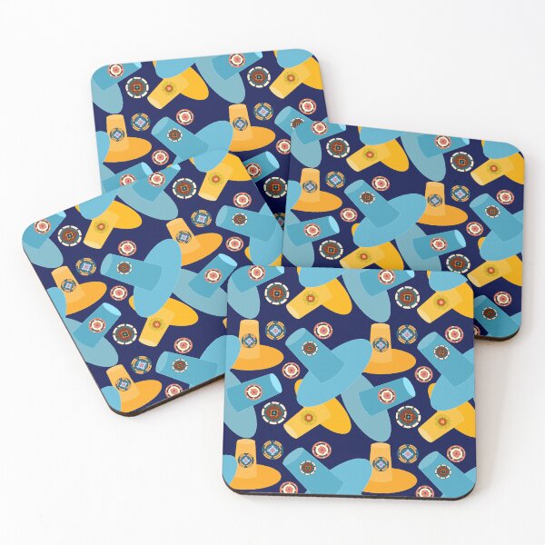 Item preview, Traditional Korean Hat Pattern – Colorful Illustration designed and sold by BAU.