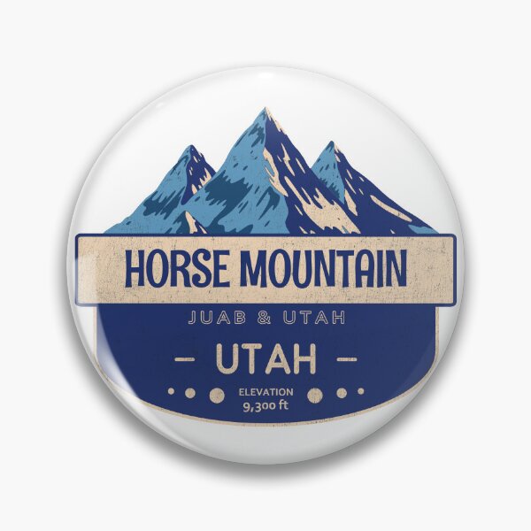 Item preview, Horse Mountain, Juab & Utah, Utah, Mountain Design designed and sold by Wanderful-roads.