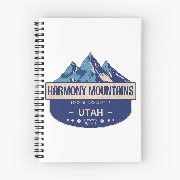 Item preview, Harmony Mountains, Iron County, Utah, Mountain Design designed and sold by Wanderful-roads.