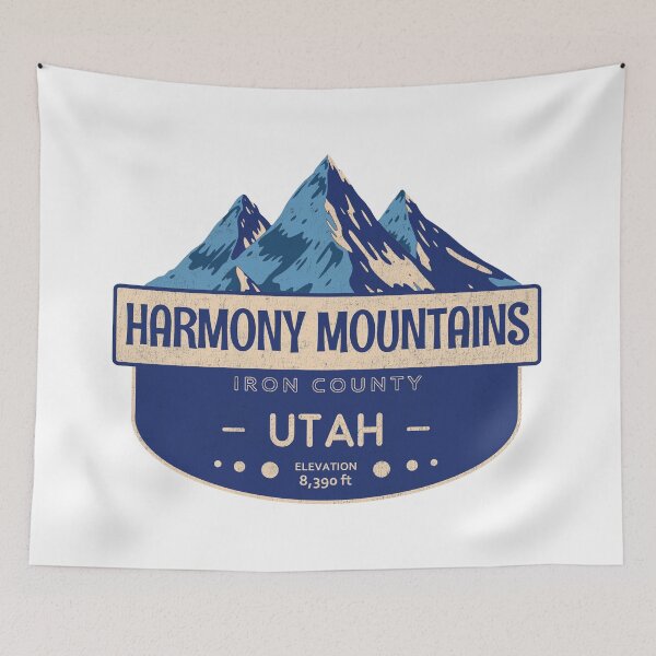 Item preview, Harmony Mountains, Iron County, Utah, Mountain Design designed and sold by Wanderful-roads.
