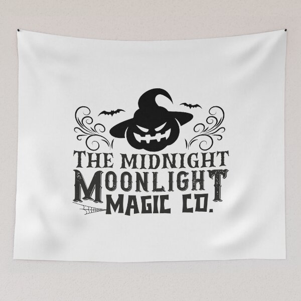 Item preview, Midnight Moonlight Magic Halloween Pumpkin designed and sold by CleanDecor.
